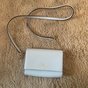 Blue small envelope Kate spade purse